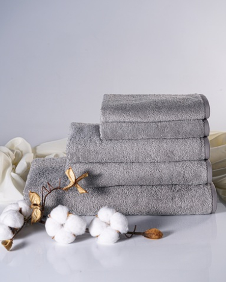 Набор полотенец 3шт Claire Batiste Atelier Ile оливково-серый