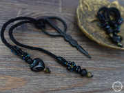 Петлевой маячок для ножниц "Little Treasure. Black"