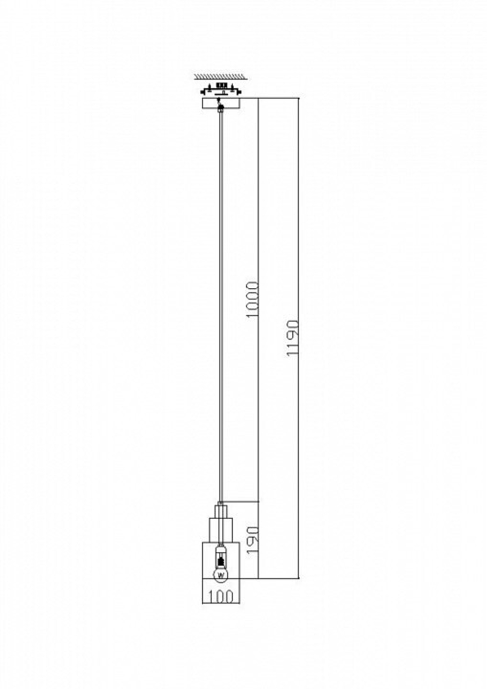 Подвесной светильник Freya Moke FR4006PL-01BS