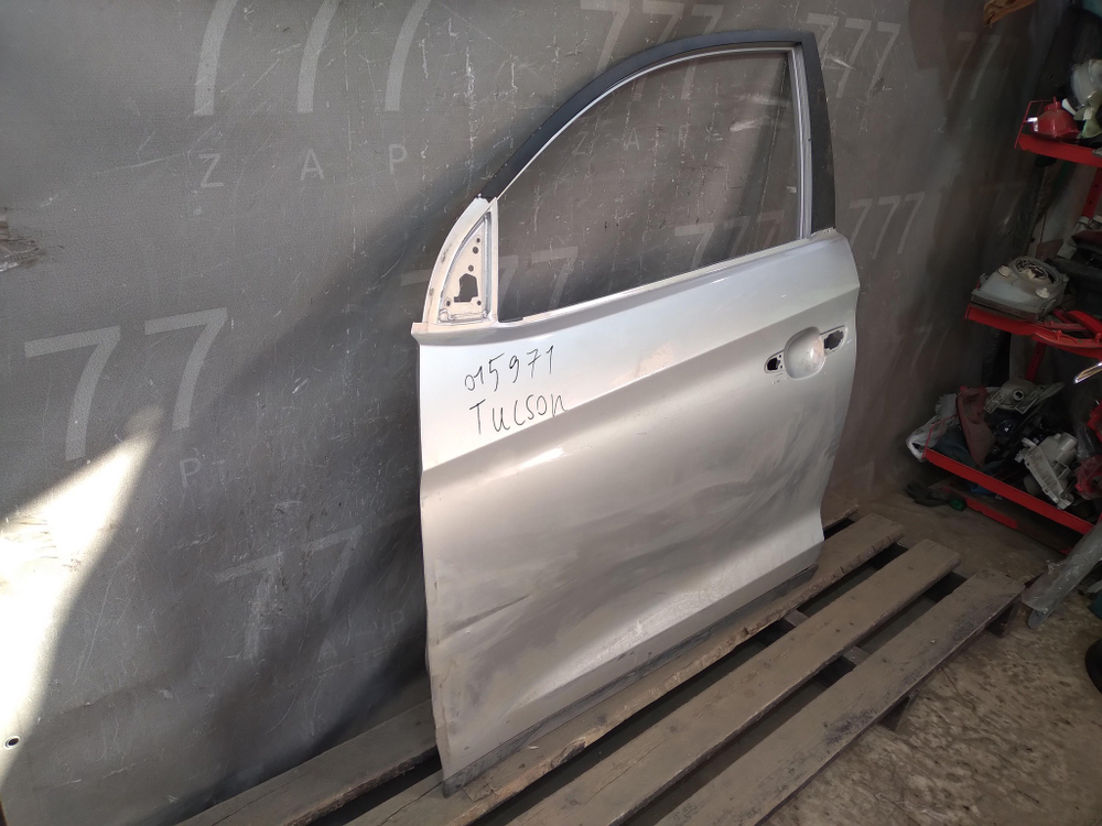 Дверь передняя левая Hyundai Tucson 3 (TL) 15-21 Б/У Оригинал 76156D3000