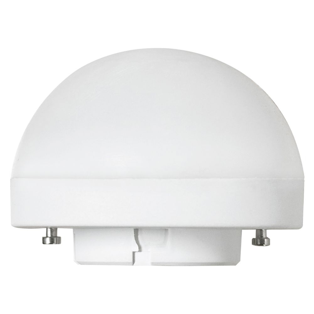 LED-GX53-10W-6500K-GX53-FR-SPHERE PLZ02WH Лампа светодиодная со сферическим рассеивателем. матовая. Дневной белый свет 6500K. Картон. ТМ Uniel