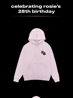 Альбом ROSE - SHE'S 28 Birthday MD HOODIE PINK Version