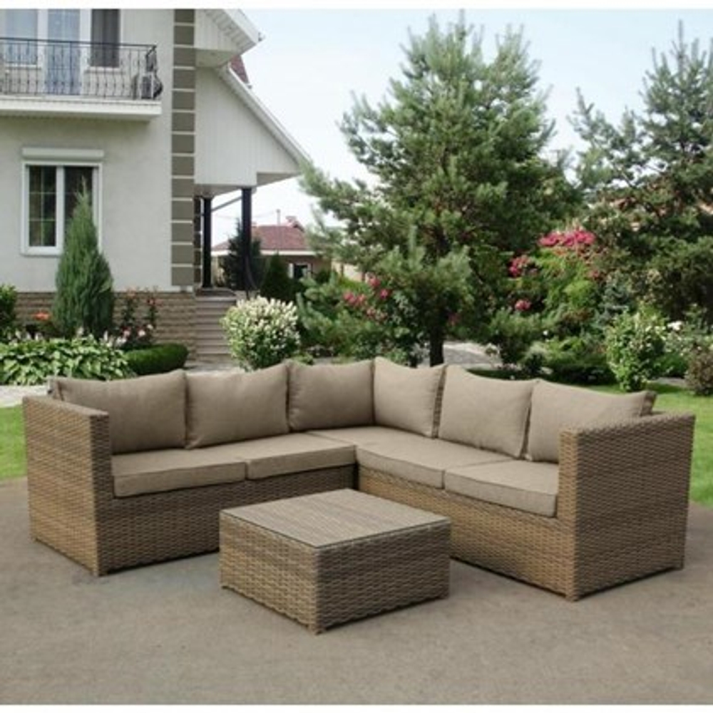 Комплект мебели YR825B Beige/Grey в Екатеринбурге