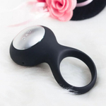 Эрекционное виброкольцо Tyler черный от SVAKOM