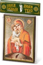 Икона БМ "Почаевская" 6х9 на МДФ-6