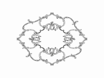 Розетка RODECOR 87033RC 810*810 мм