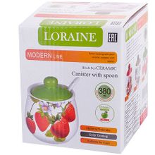 Сахарница Loraine 28132 380 мл