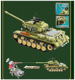 Конструктор Qman CombatZones 21014 Танк, 858 дет.