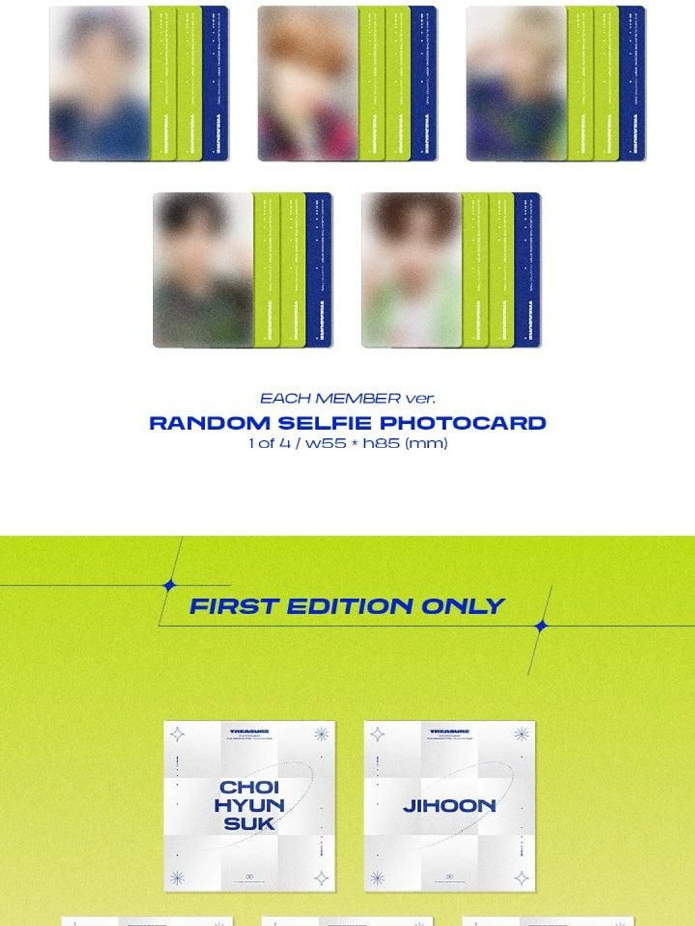 Альбом TREASURE - THE SECOND STEP : CHAPTER TWO 2nd Mini Album DIGIPACK RANDOM Version