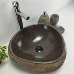 Раковина из речного камня RS-6910 (45*45*16)