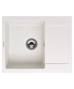 Кухонная мойка Kuppersberg MODENA 1B1D WHITE ALABASTER фото 