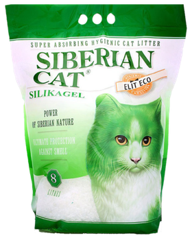Сибирская Кошка Элита Зеленые гранулы 8л.