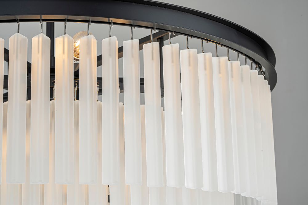 Люстра Odeon 10A black/frost