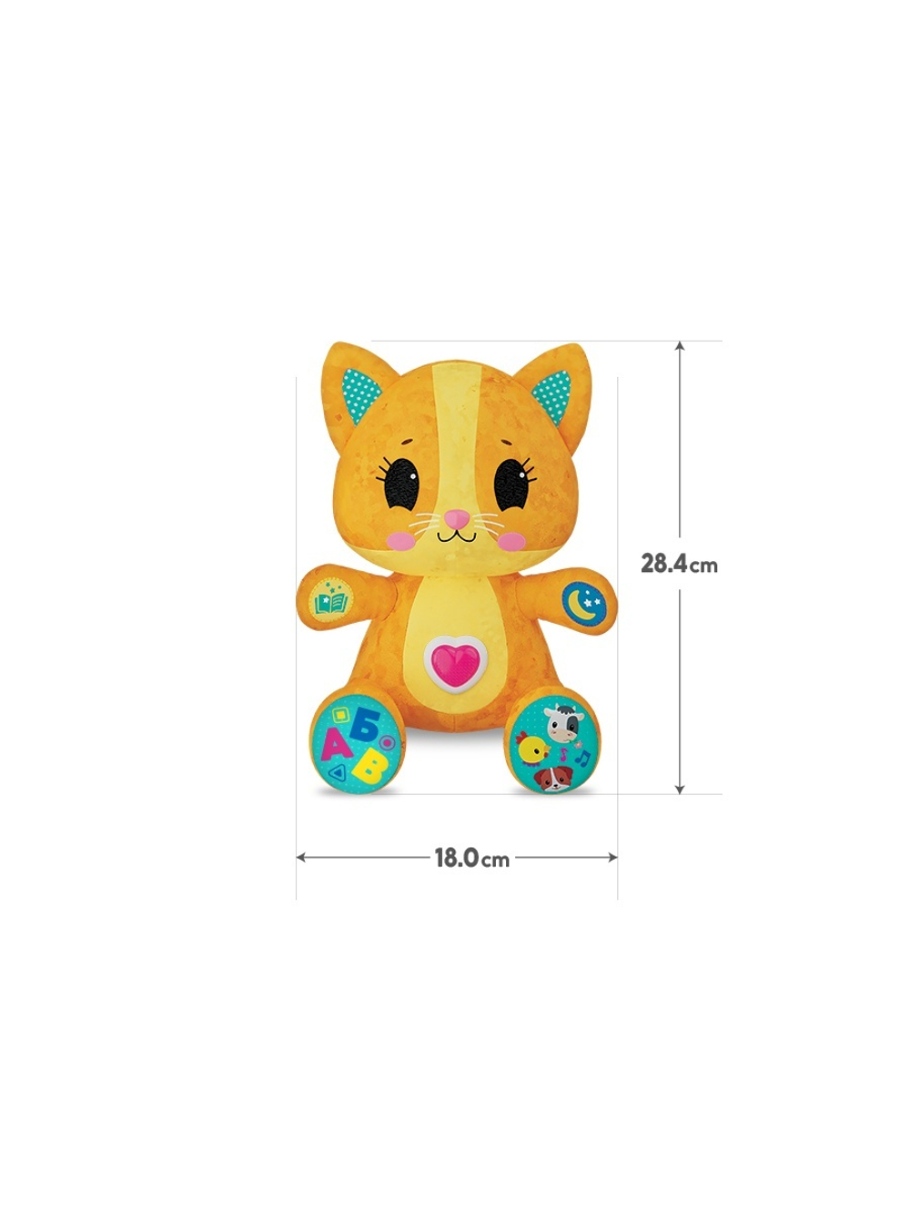 Интерактивная игрушка Kids Hits Учимся вместе с котенком Томом