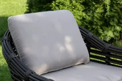 "Ницца" лаунж-зона из искусственного ротанга, цвет бронзовый