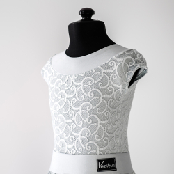 платье с широкой обтачкой