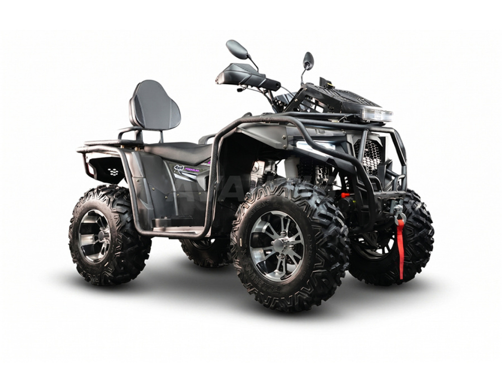 Квадрицикл Avantis Hunter Max 450 EFI Premium (4х4) с ПТС (Черный)