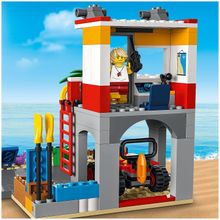 Конструктор LEGO City Community 60328 Пост спасателей на пляже