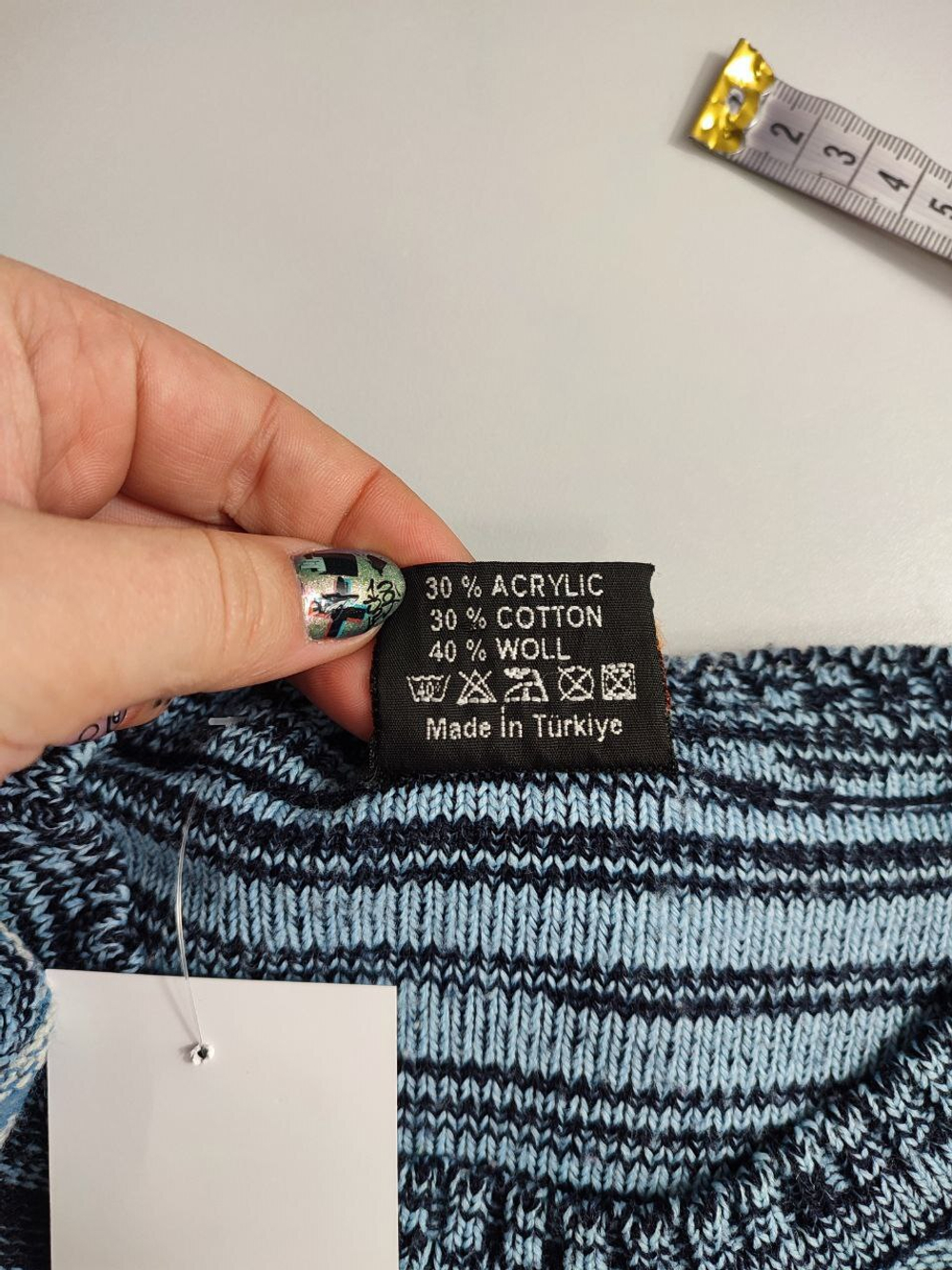 Джемпер с шерстью 48 размер