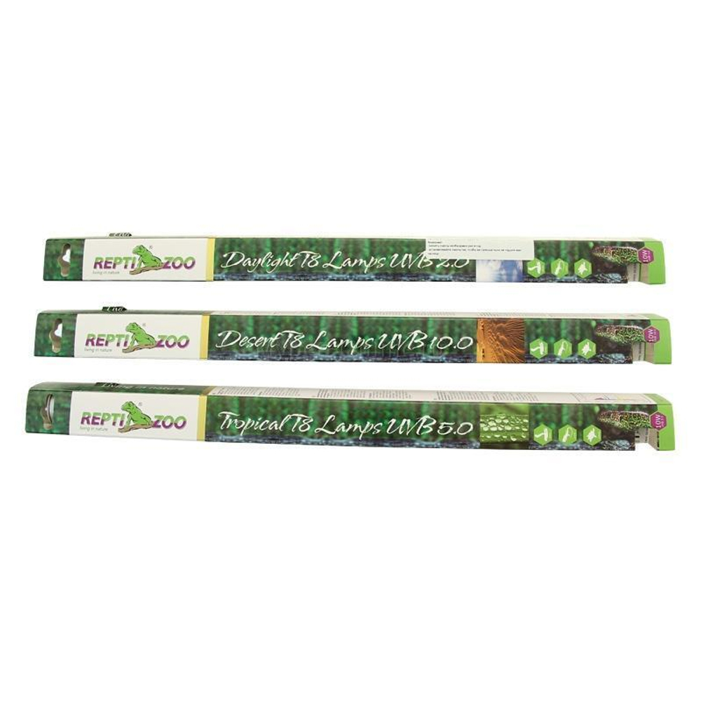 Лампа УФ T8 "ReptiSol Tropical" 5.0 LL5025, 25Вт, Repti-Zoo