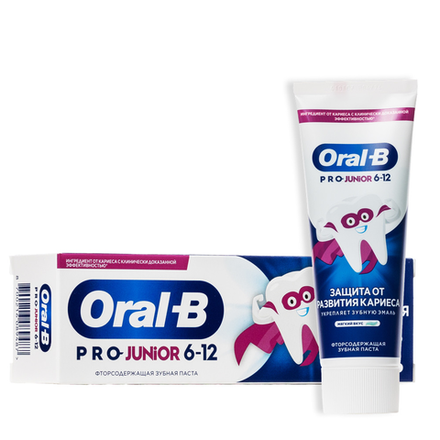 Зубная паста Oral-B Pro-Unior 6-12 75 мл