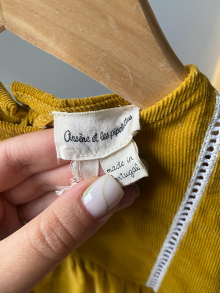 Платье из микровельвета Arsene et les pipelettes, 74