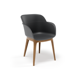 Кресло пластиковое SHELL-WP Armchair