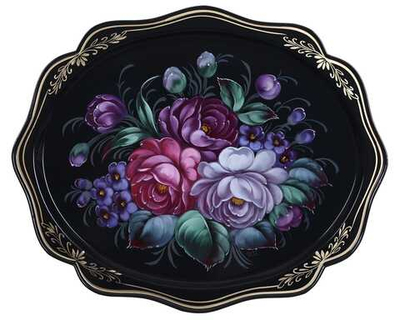 Zhostovo metal tray A15D180526245