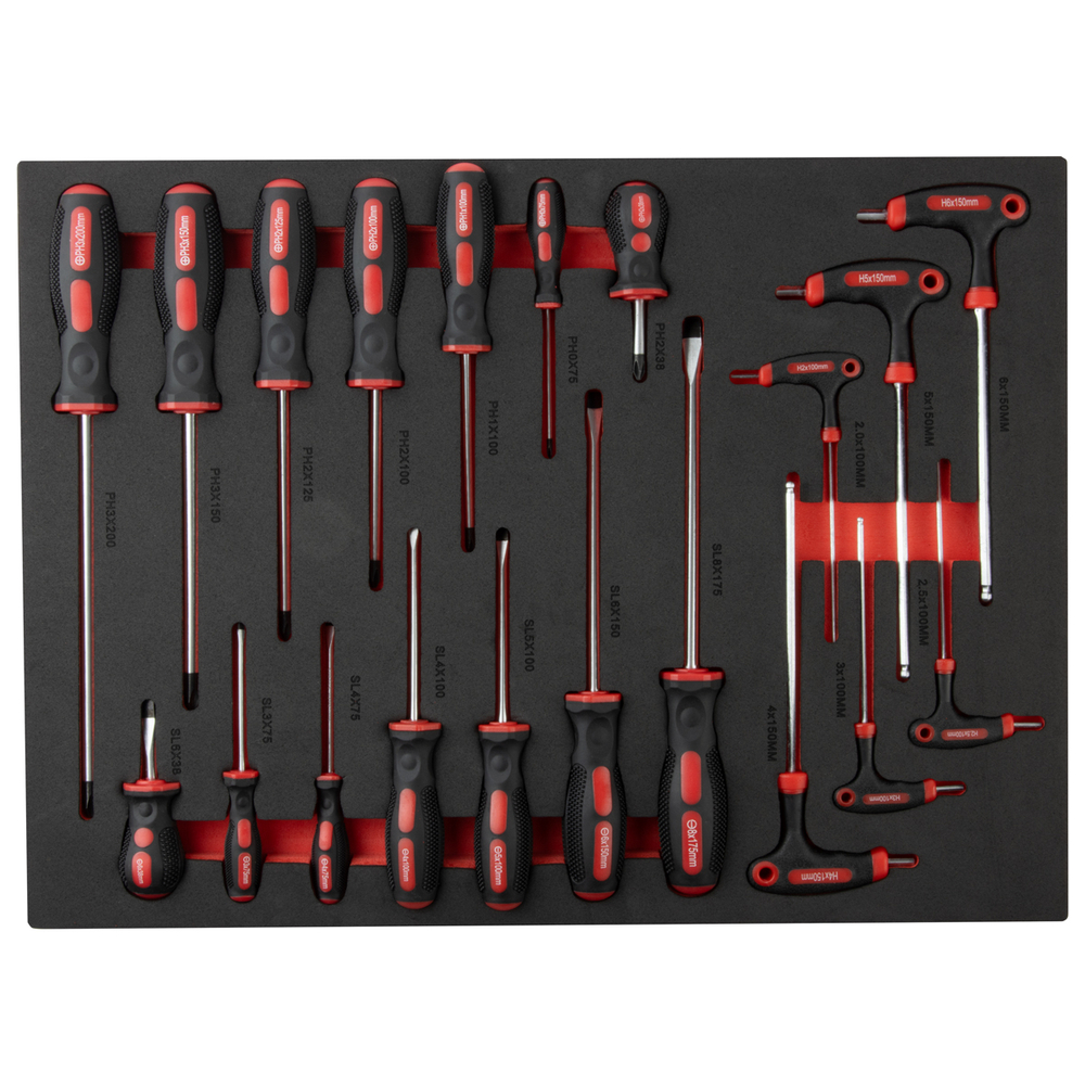 OPTIMUS TS-07 Тележка инструментальная, 7 ящиков с набором инструментов