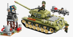 Конструктор Qman CombatZones 21014 Танк, 858 дет.