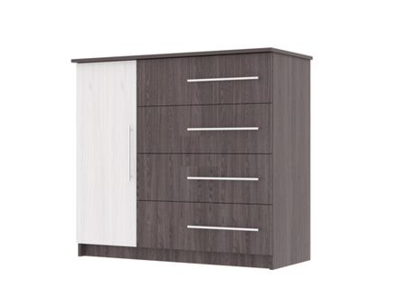 Комод-9 ясень анкор темн./ясень анкор св