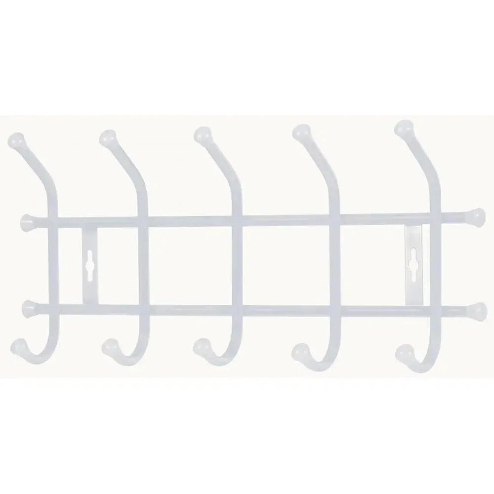 Вешалка настенная 5 крючков, 470, Матовый серый, ВНТ5/МС