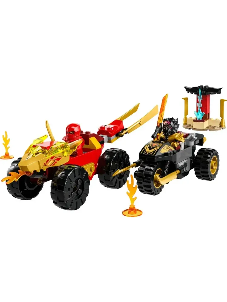 Конструктор Ninjago 71789 Кай и Рас: Битва