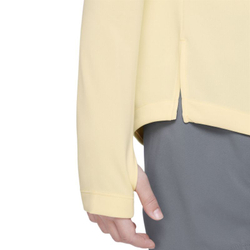 Футболка для девочки теннисная Nike Dri-Fit Long Sleeve Running Top - citron tint/reflective silver