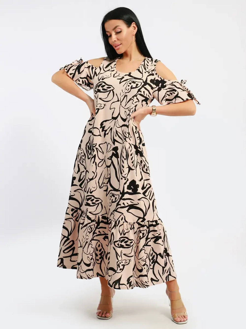 Платье летнее большие размеры