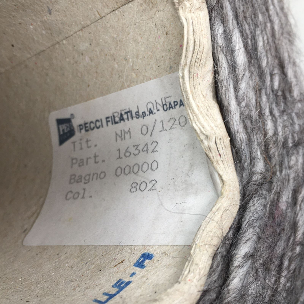 BELLONE Pecci Filati 25% baby альпака 45% меринос 30% п/а 120м/100гр col.802