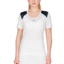 Футболка женская HEAD Club 22 T-Shirt W 814431-WHDB-M, размер M