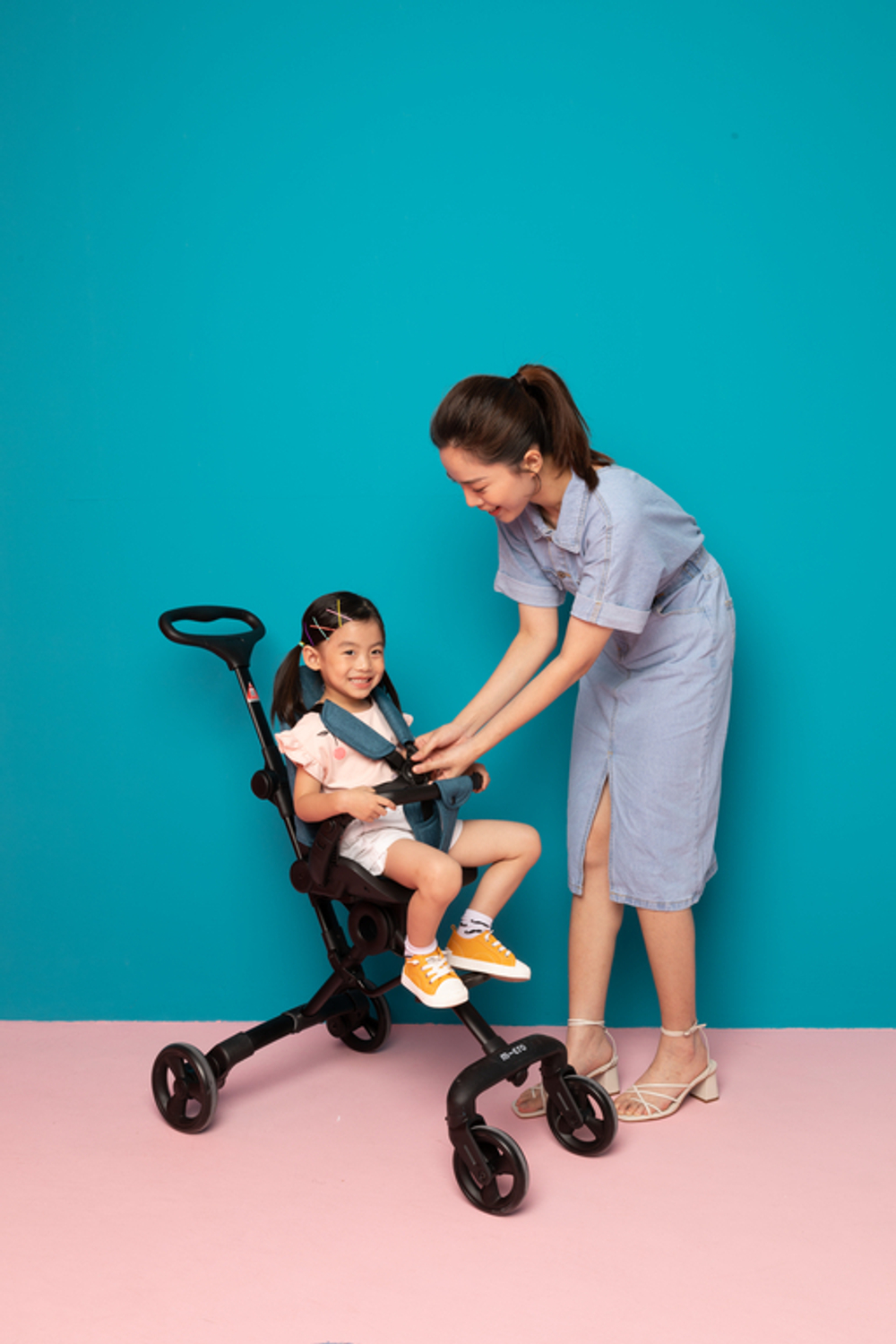 Коляска легкая Micro Trike 360 Plus аква