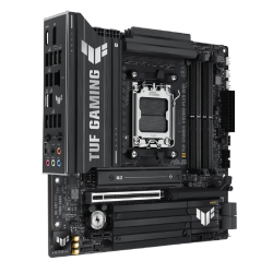 Материнская плата ASUS TUF GAMING B850M-PLUS WIFI (Socket AM5, mATX, 4xDDR5(256GB), HDMI 2.1 / DP, 1xPCIe 5.0x16 / 1xPCIe 4.0x1, 1xLAN (2.5GbE), Wi-Fi, BT, 4xSATA 6Gb / s, 3xM.2, 1xType-C, 7xUSB 3.2, 4xUSB 2.0)
