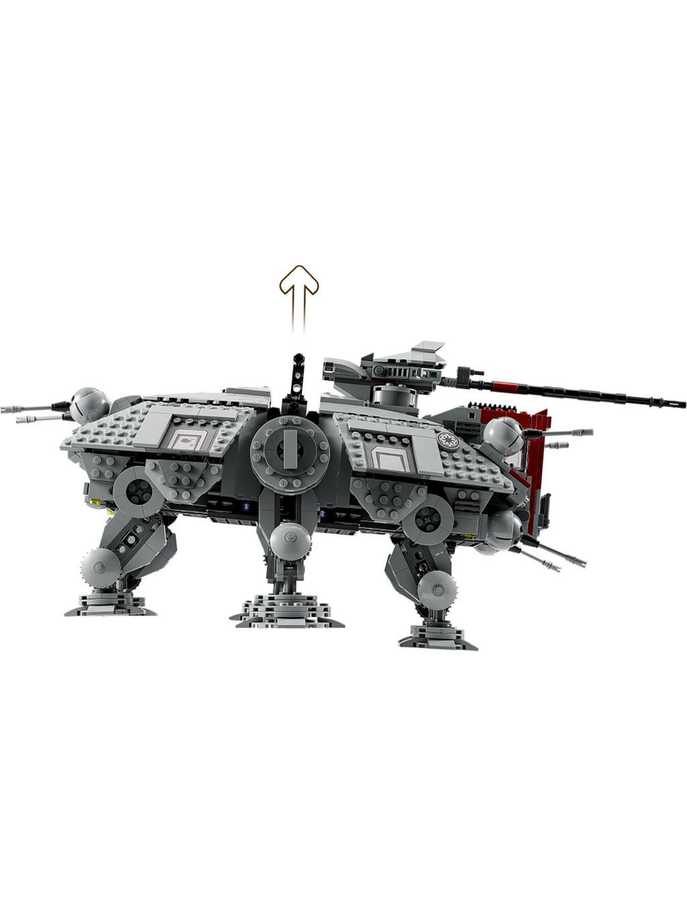 LEGO Star Wars 75337 лего Шагоход AT-TE, конструктор с минифигурками клонов, техника Звёздных войн, оригинал LEGO