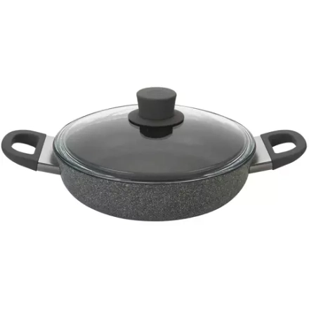 Ballarini - Сковорода Мурано глубиной 28 см с крышкой / артикул   75002-973-0  / GTIN 8003150509845