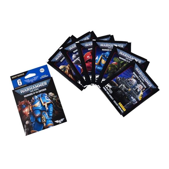 Набор из 2 блистеров (12 пакетиков) Panini WARHAMMER 40000 Вархаммер