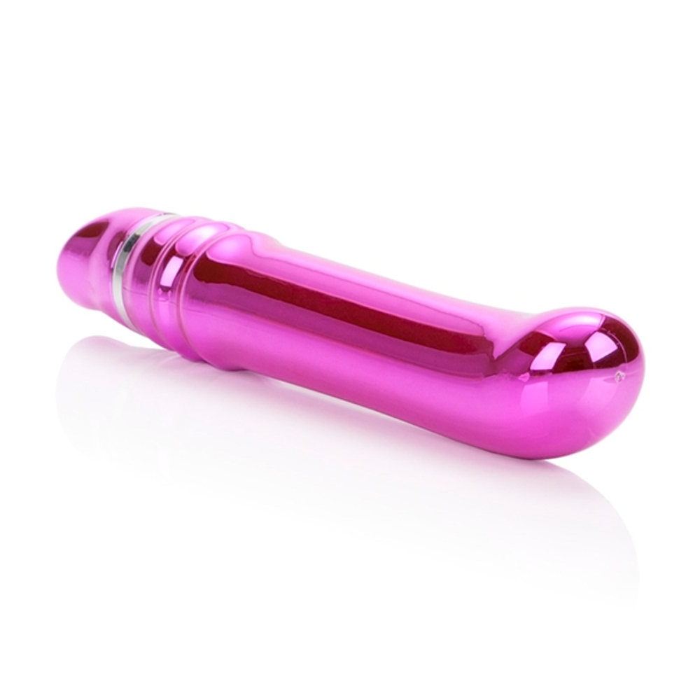 Розовый вибратор 7-Function Precious Metal Jewels - 16 см. (Цвет: розовый)