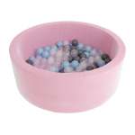 Romana Airpool MAX Детский сухой бассейн (голубой с серыми шариками)