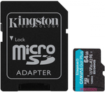 Карта памяти Kingston microSDXC Canvas Go! Plus (SDCG4/64GB) 64 Гб