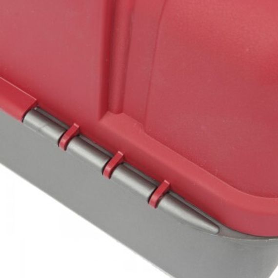 Ящик рыболова Helios трехполочный красный