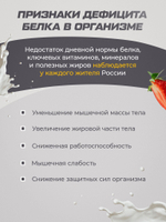 Протеин сывороточный Soul Way, протеин клубничный / 1020 гр 34 порций