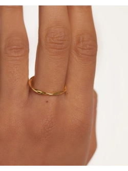 Кольцо женское PDPaola Spiral серебро 925 пробы покрытое золотом 750 пробы AN01-804