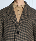 Хлопковое пальто c-cam BOSS BLACK - коричневый(50479495)