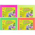 Доска для лепки Проф-Пресс, А4, без стека, с выемками, пластик, цвет ассорти